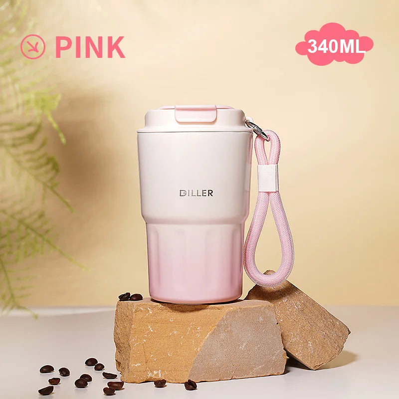 Tasse à café isolée en acier inoxydable