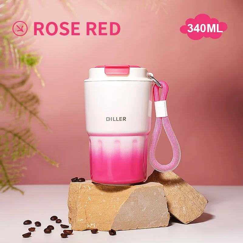 Tasse à café isolée en acier inoxydable